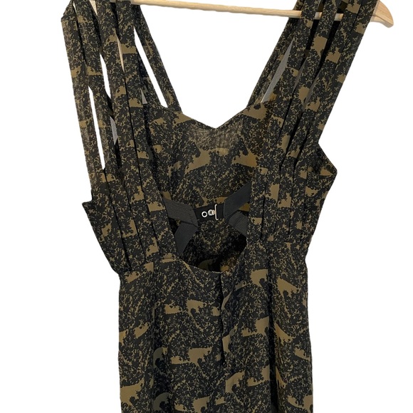 Black and Green Mini Cocktail Dress Size XS - Picture 6 of 6